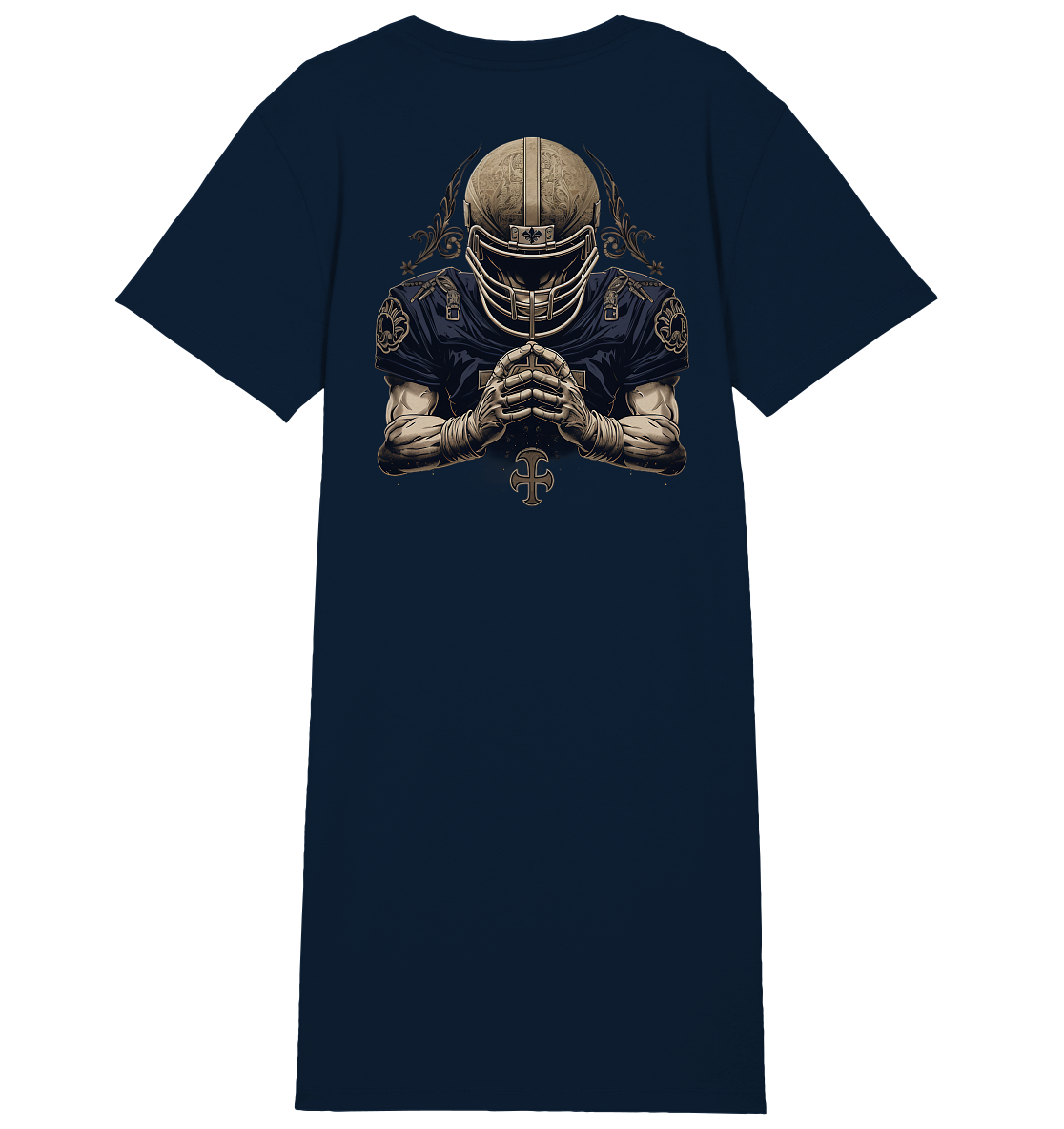 Praying Player - Ladies Organic Shirt Dress