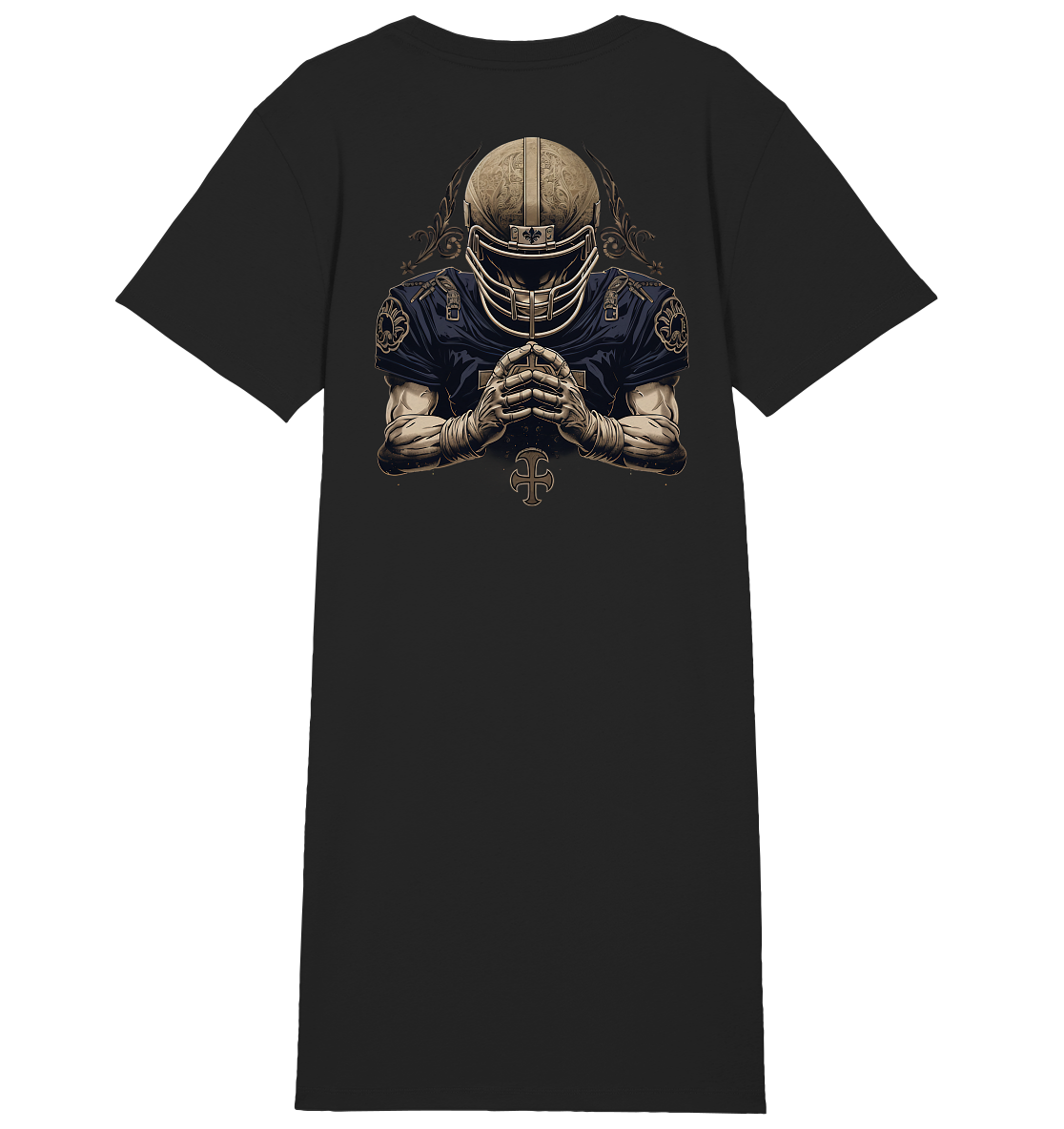 Praying Player - Ladies Organic Shirt Dress