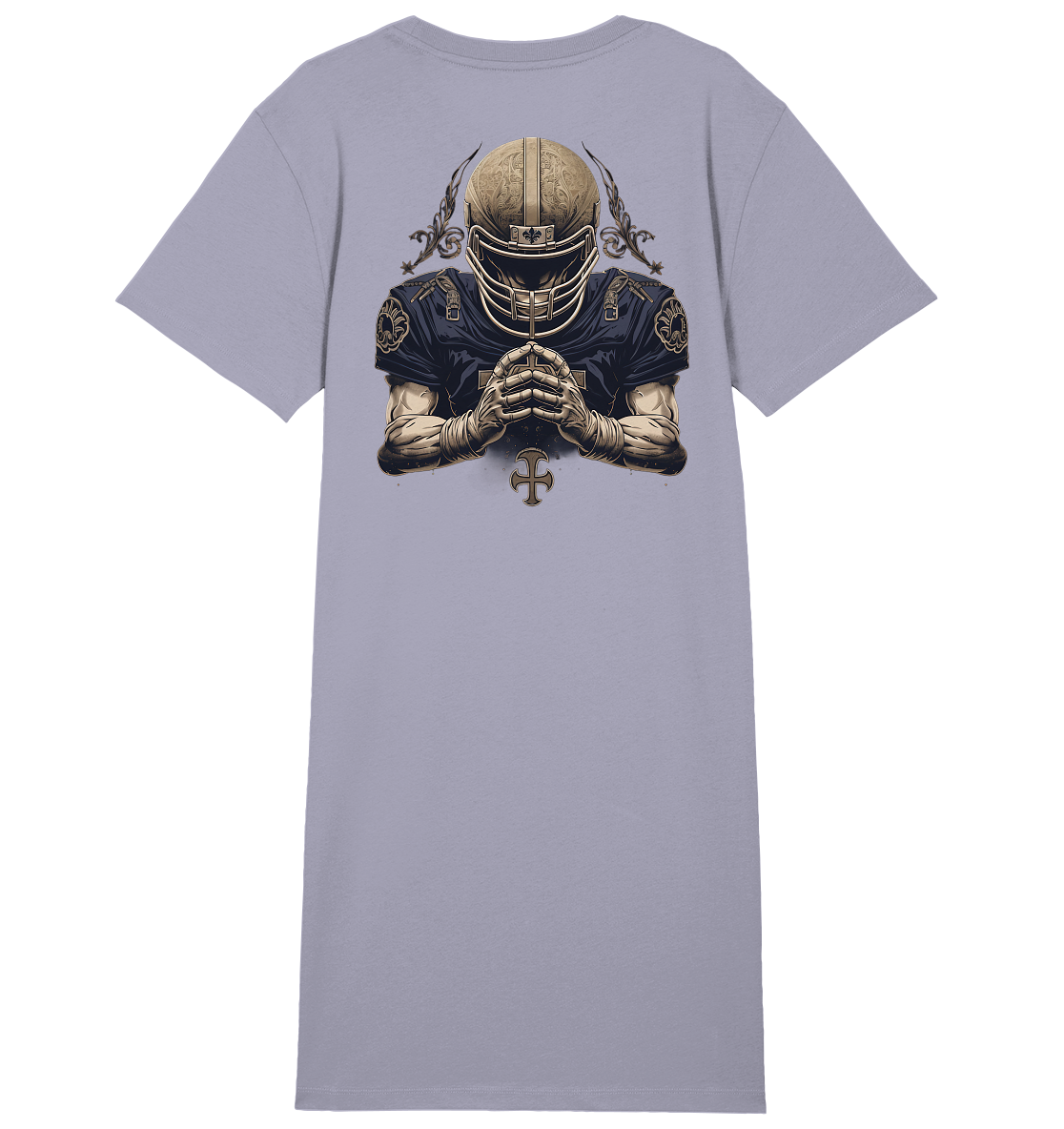 Praying Player - Ladies Organic Shirt Dress