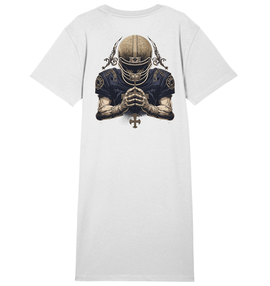 Praying Player - Ladies Organic Shirt Dress