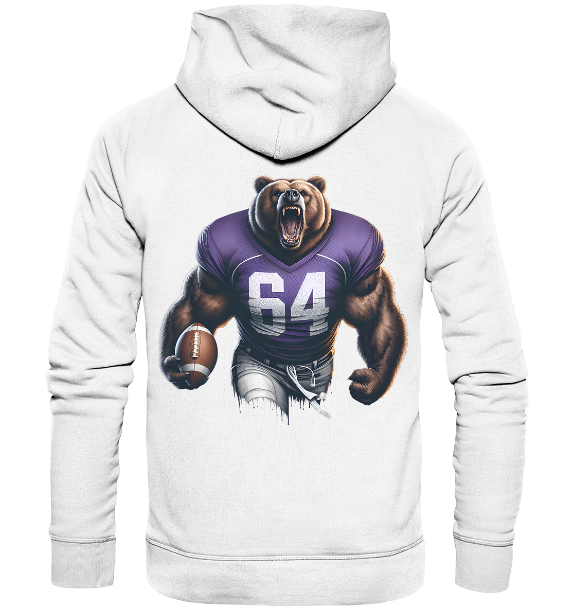 Dimitrios Gkountoudis - Animal Bear - Organic Hoodie