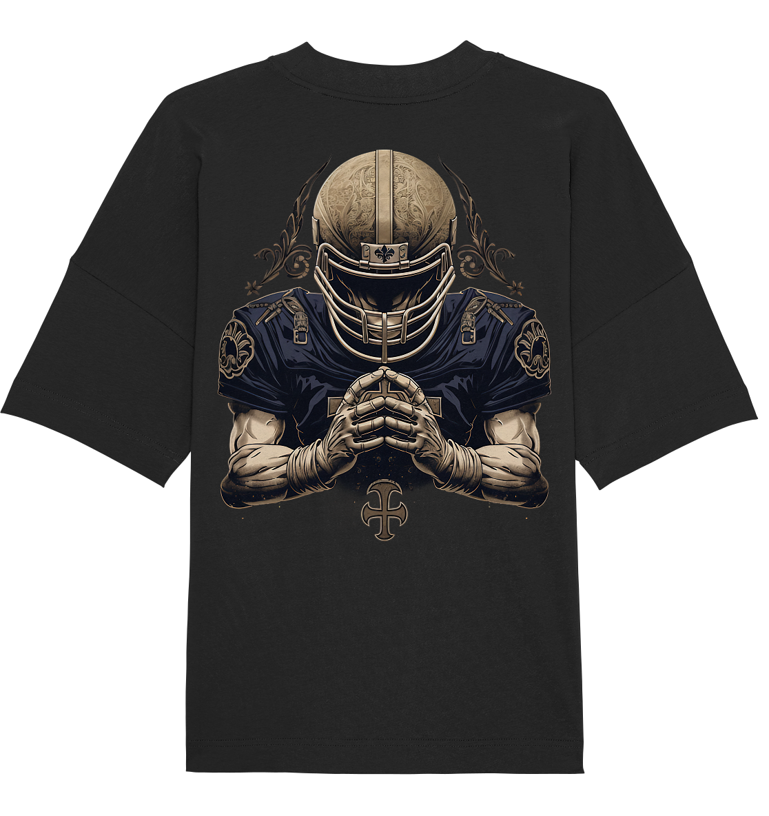 Praying Player - Organic Oversize Shirt