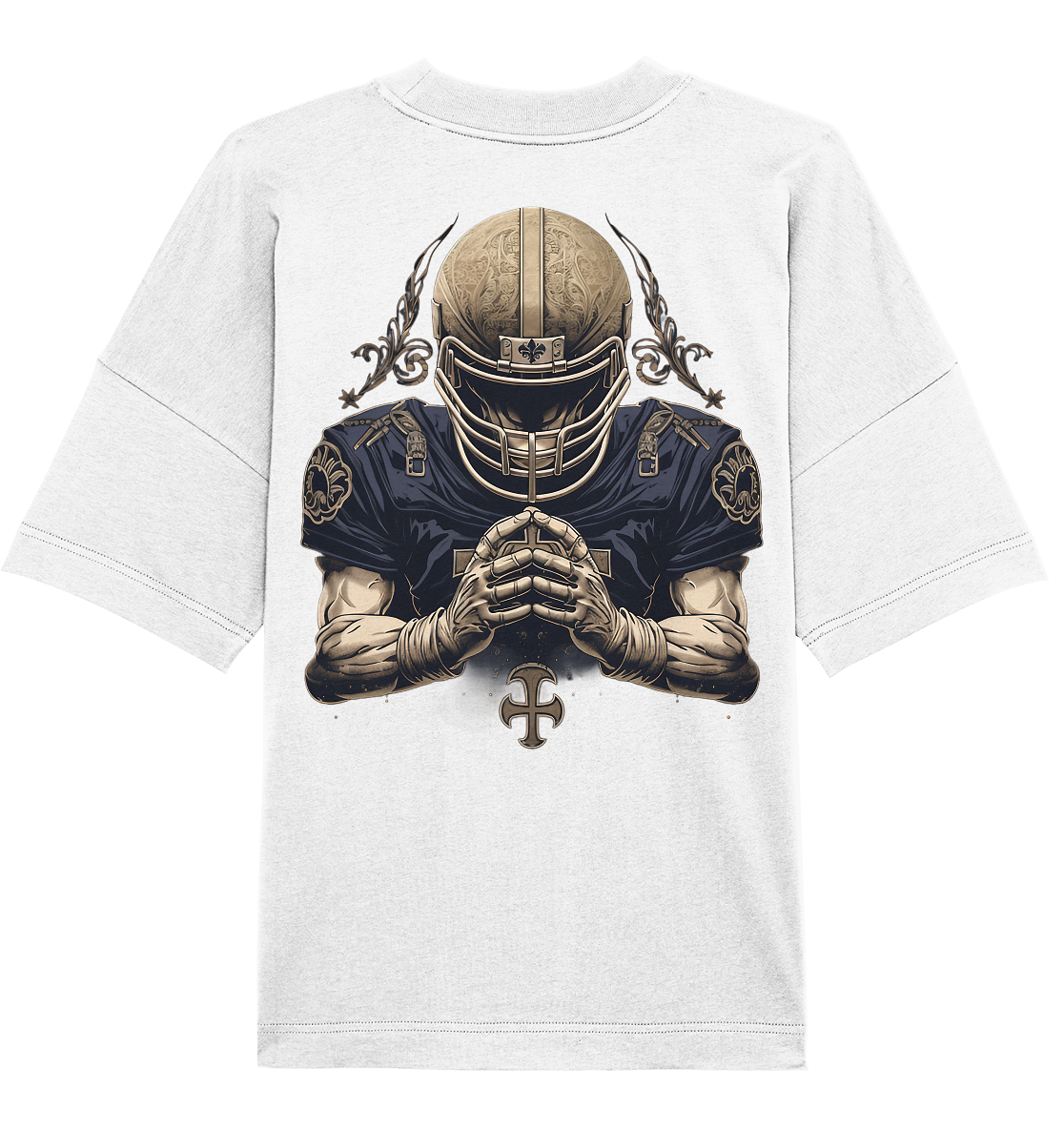 Praying Player - Organic Oversize Shirt