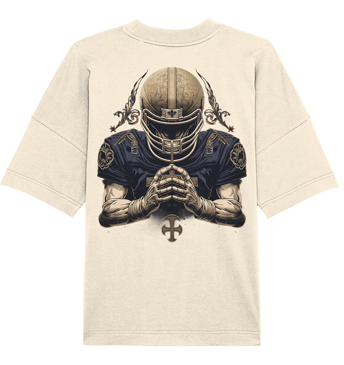 Praying Player - Organic Oversize Shirt