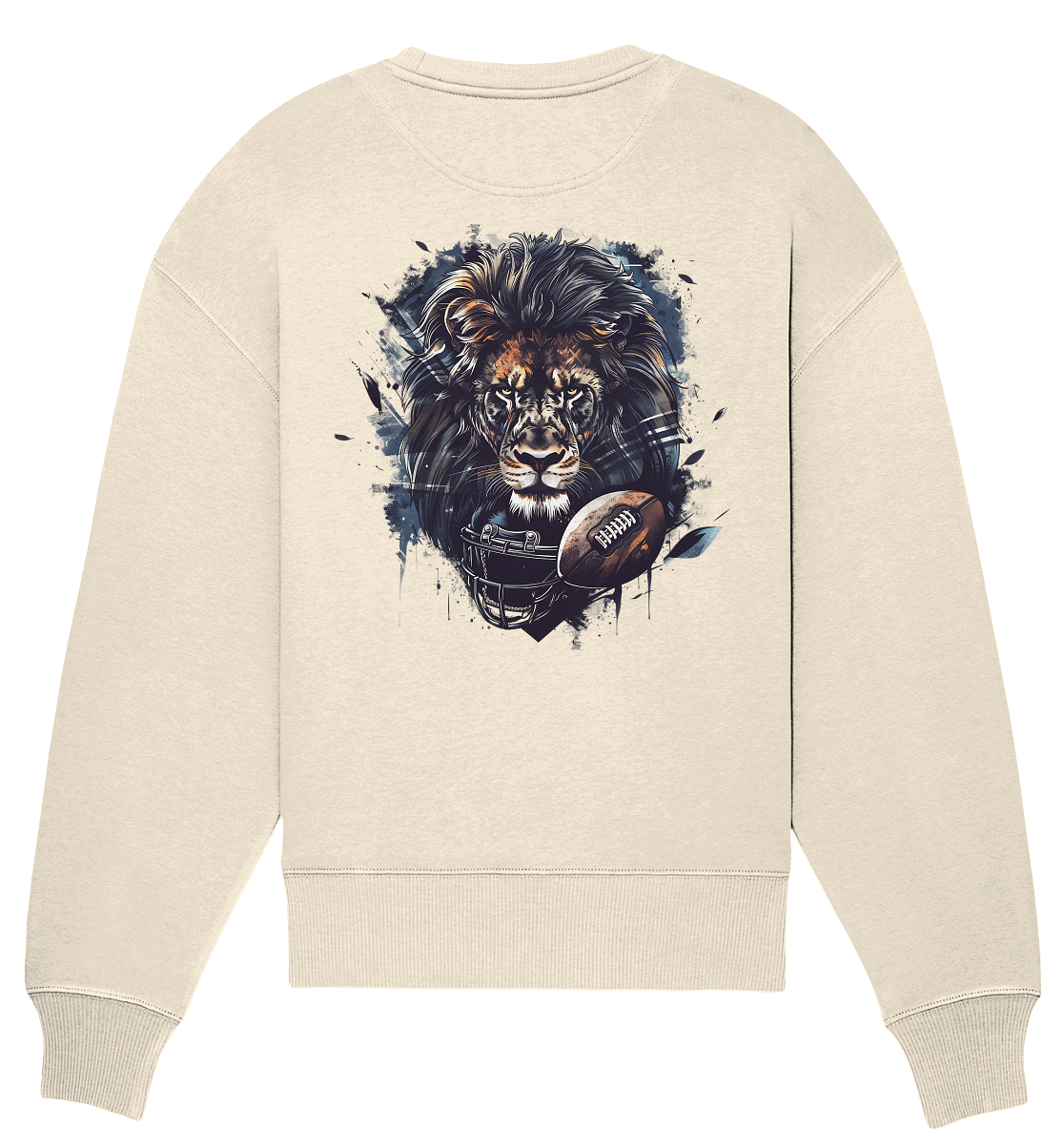 Legendary Lion - Organic Oversize Sweatshirt