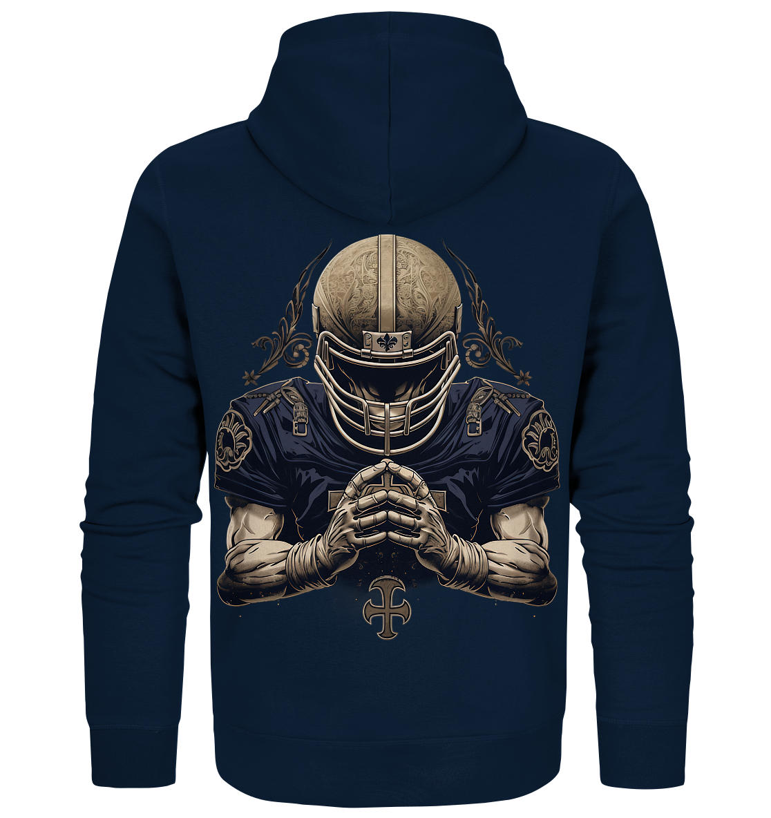 Praying Player - Organic Zipper