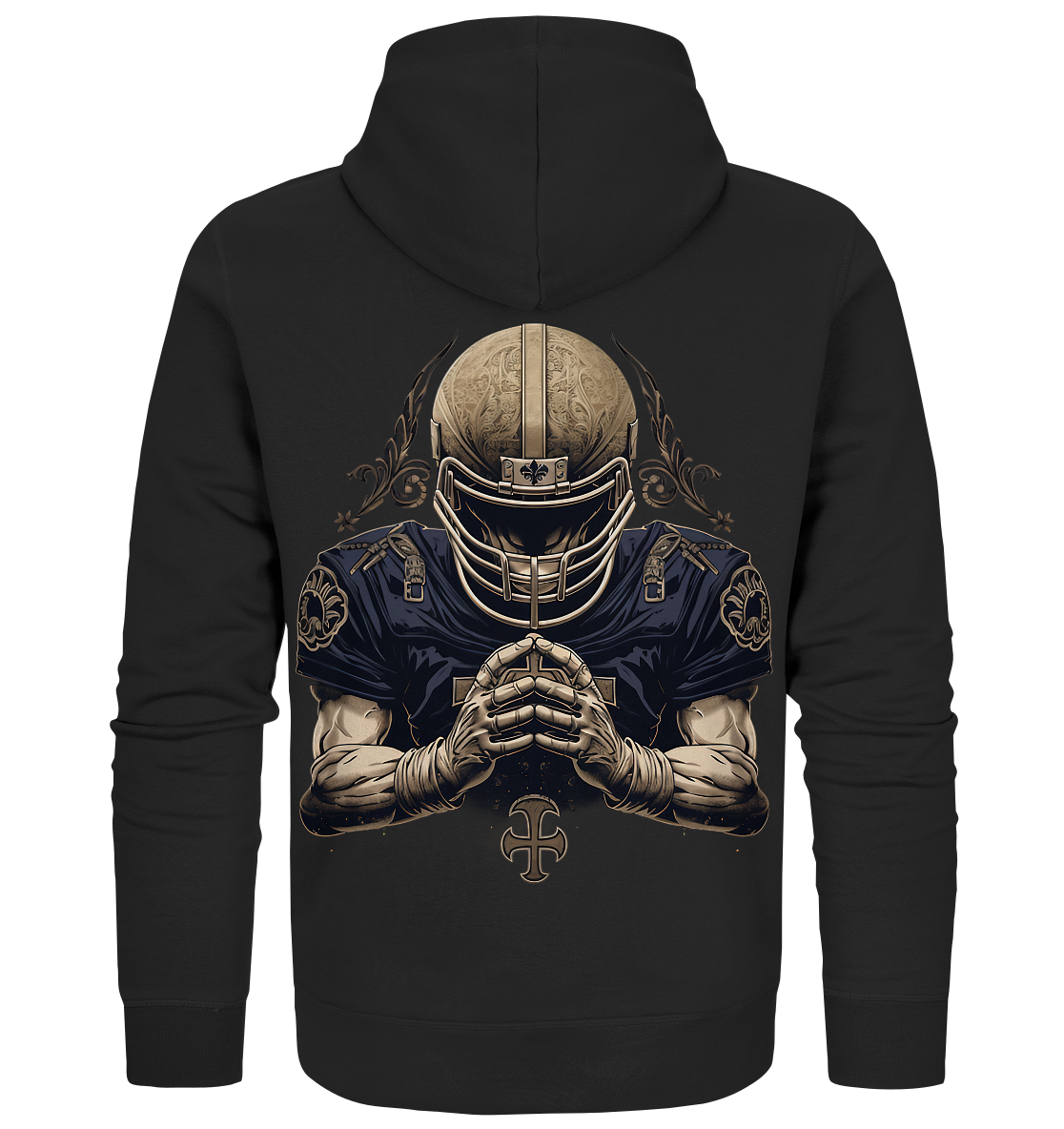 Praying Player - Organic Zipper