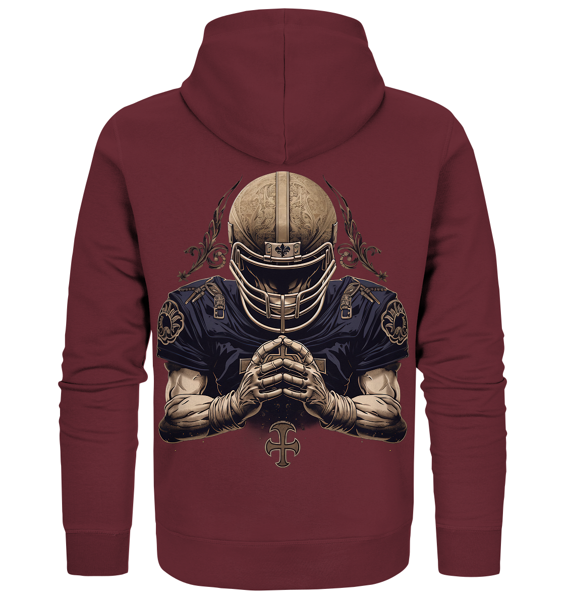 Praying Player - Organic Zipper