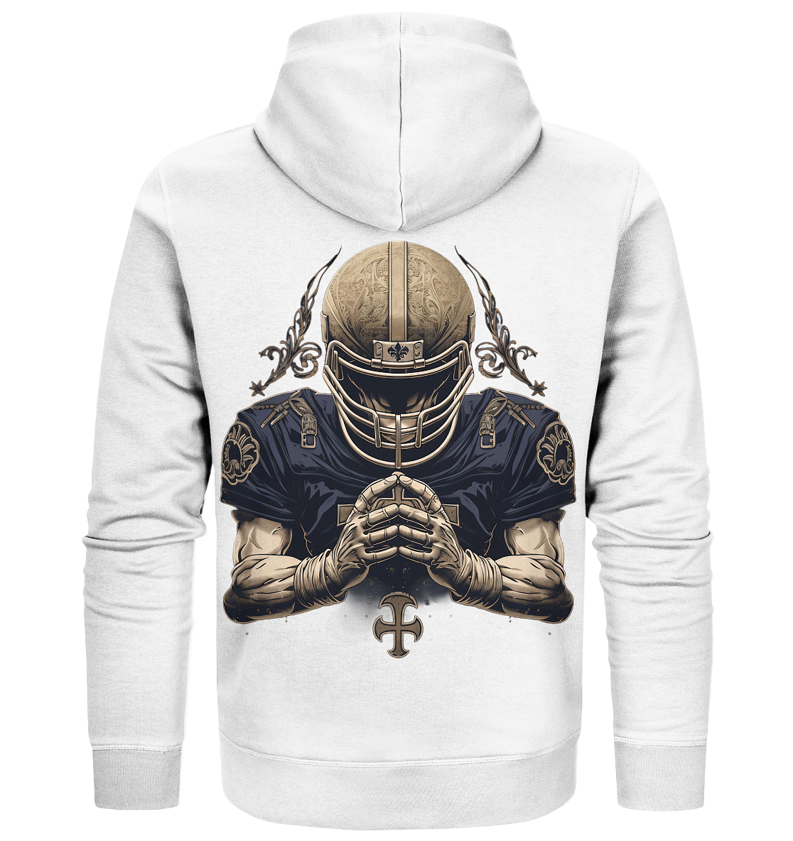 Praying Player - Organic Zipper