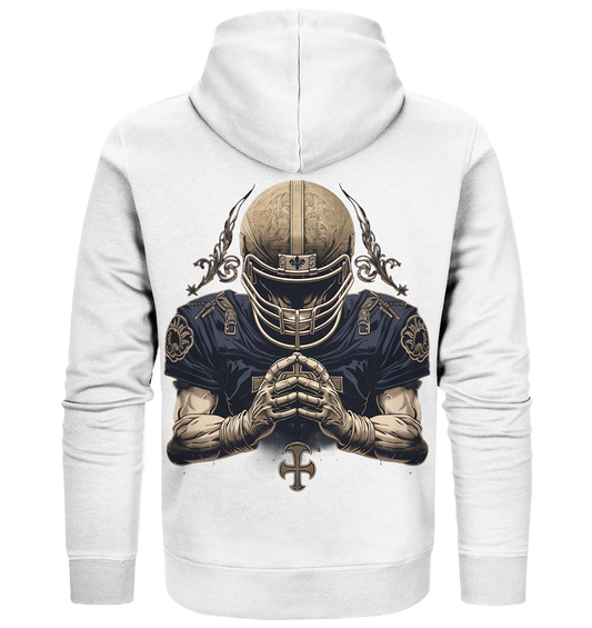 Praying Player - Organic Zipper