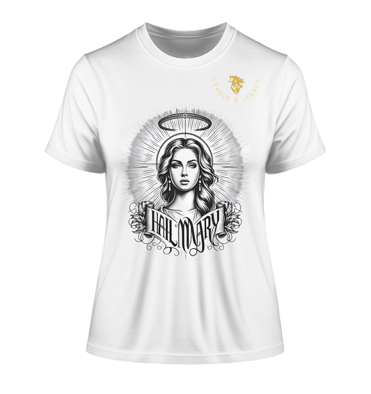 Hail Mary Shirt - Fitted Ladies Organic Shirt