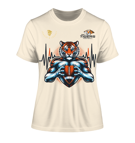 OSC TIGERS - Herzschlag Tiger Shirt - Fitted Ladies Organic Shirt