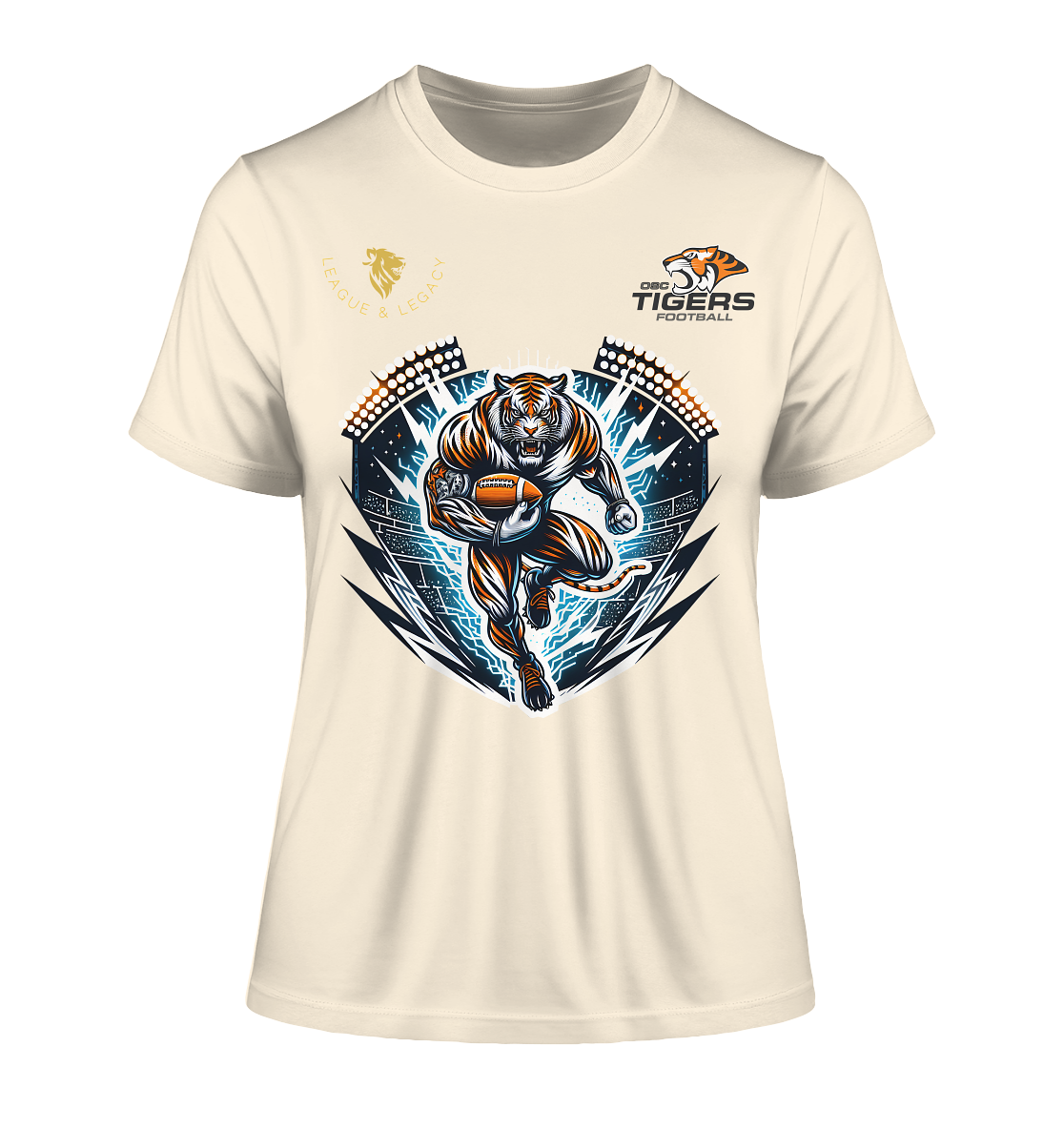 OSC TIGERS - Tiger im Stadion  - Fitted Ladies Organic Shirt