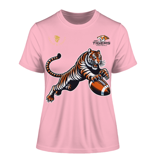 OSC TIGERS - Springender Tiger - Fitted Ladies Organic Shirt