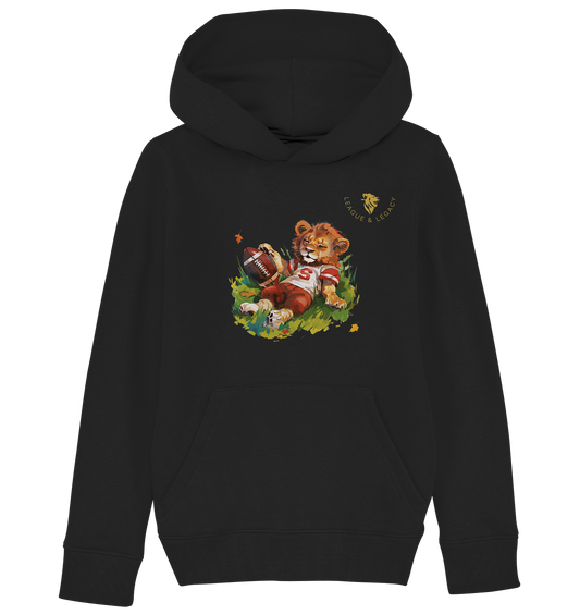 Sleeping Little Lion Kids Hoodie - Kids Organic Hoodie