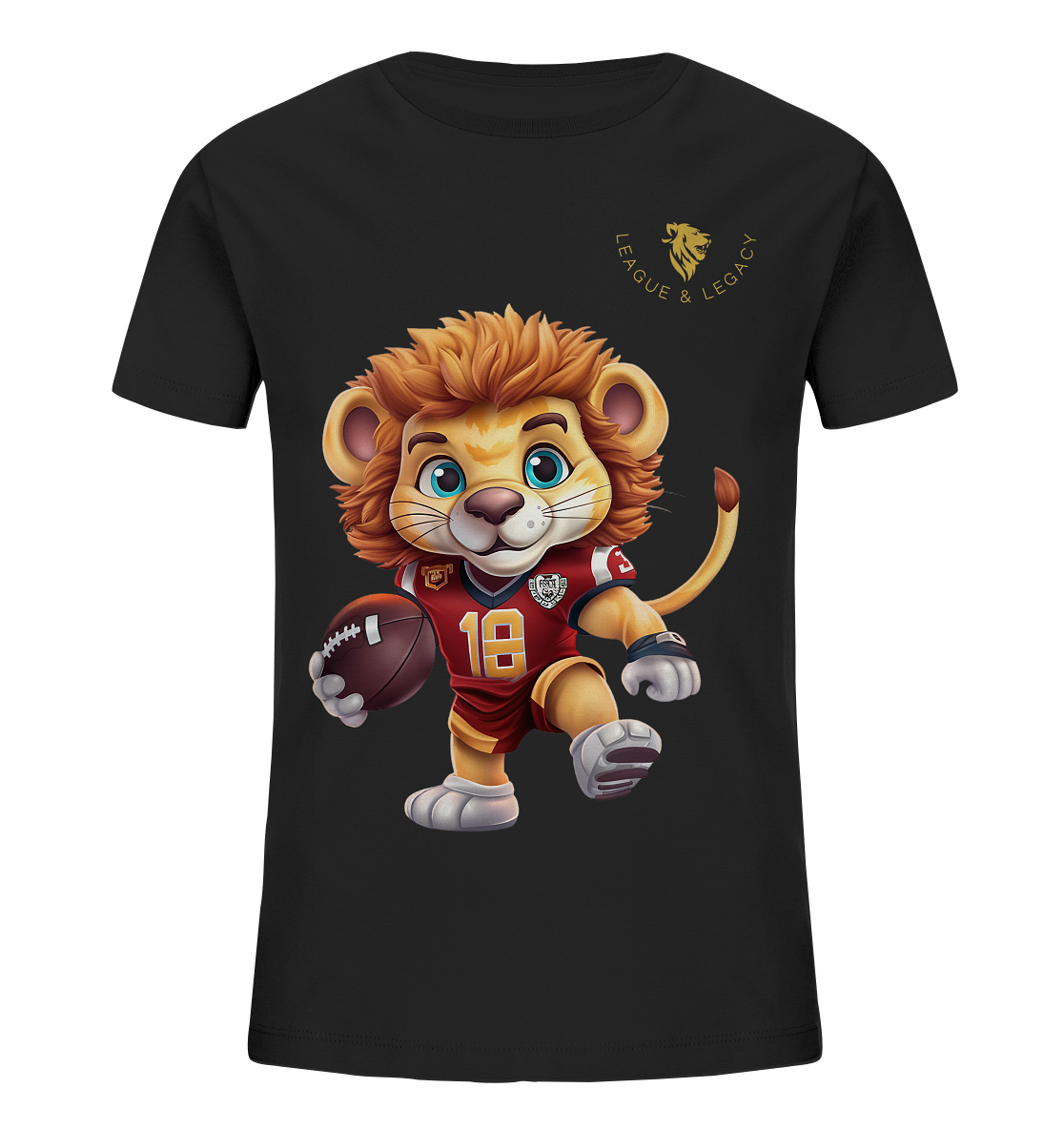 Kids Lion Shirt - Kids Organic Shirt