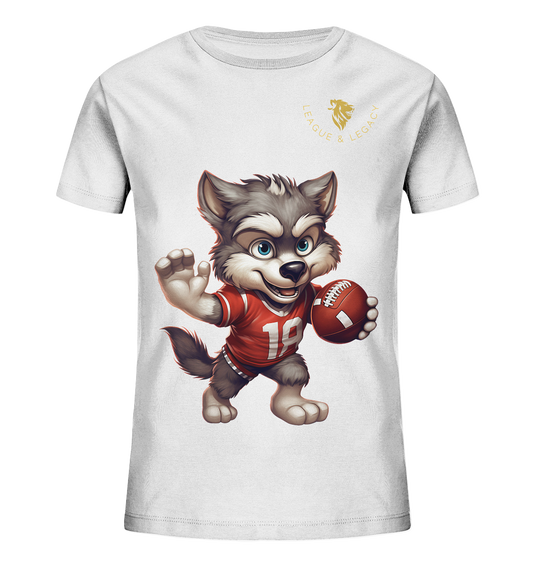 Kleiner Wolf Kinder Shirt - Kids Organic Shirt