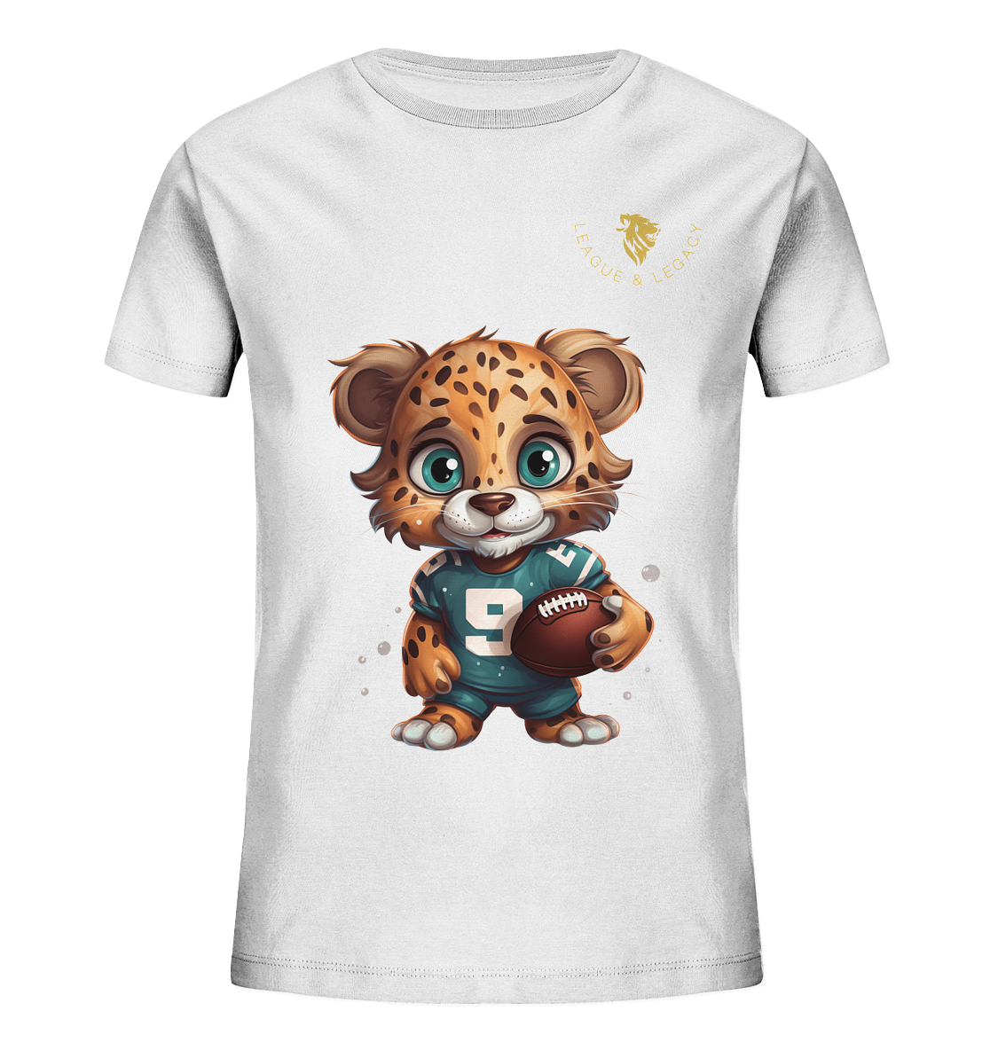 Kleiner Leopard Kinder Shirt - Kids Organic Shirt