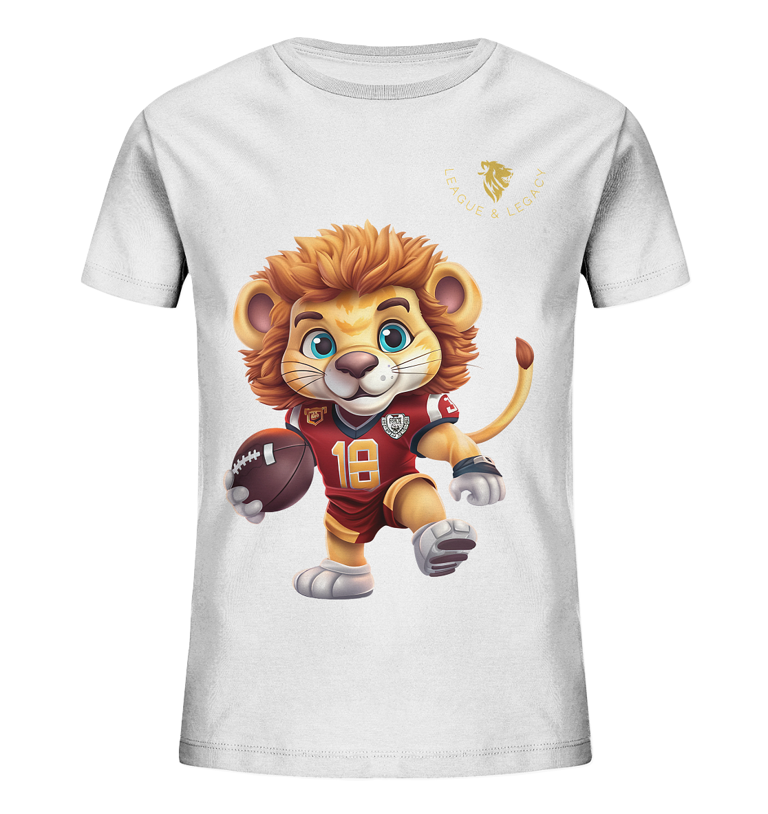 Kids Lion Shirt - Kids Organic Shirt