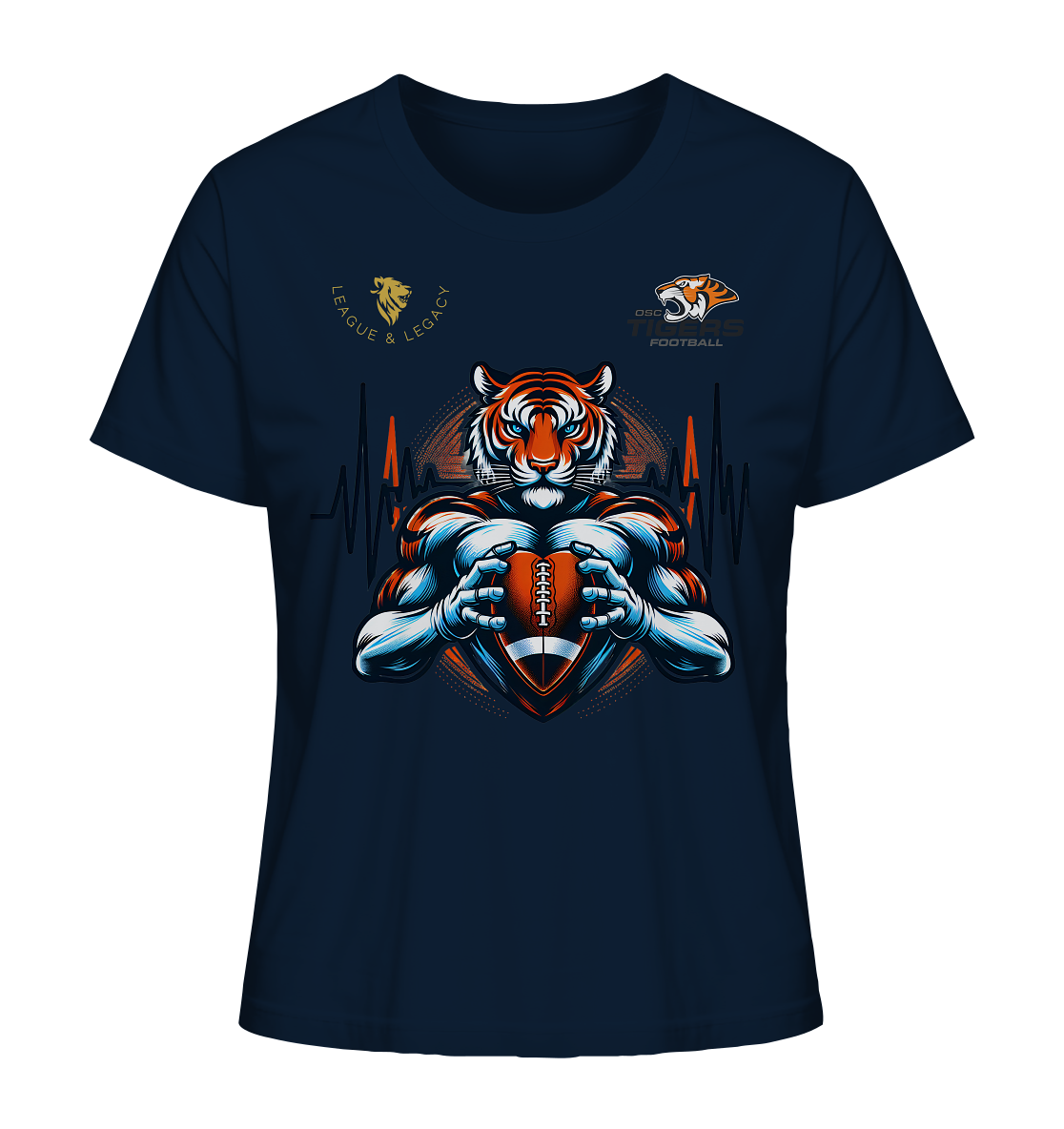 OSC TIGERS - Herzschlag Tiger - Ladies Organic Shirt