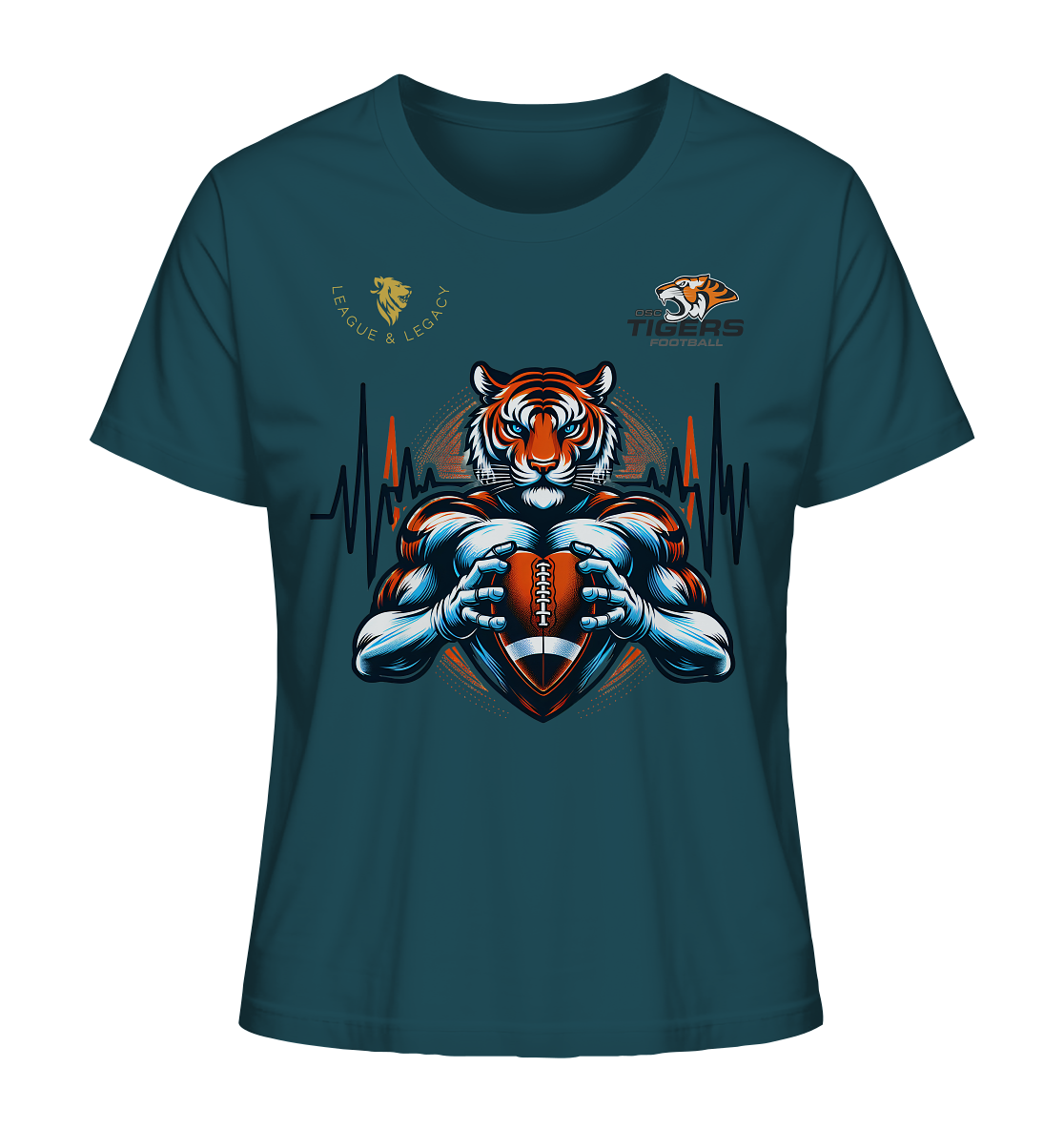 OSC TIGERS - Herzschlag Tiger - Ladies Organic Shirt