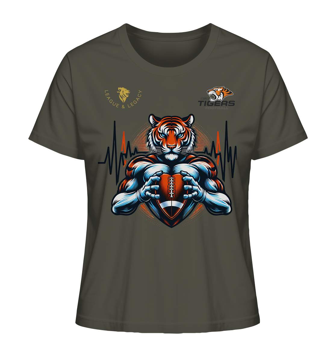 OSC TIGERS - Herzschlag Tiger - Ladies Organic Shirt