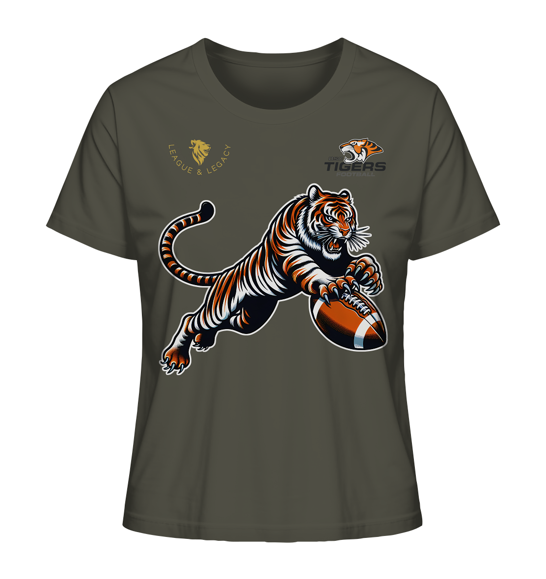 OSC TIGERS - Springender Tiger - Ladies Organic Shirt