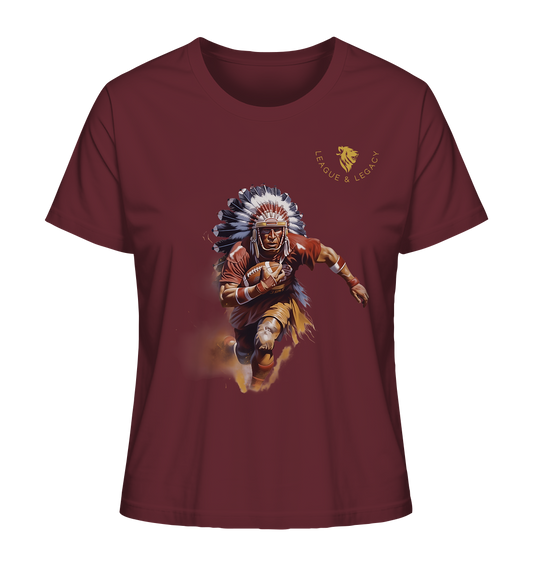 Indianer Football Player - Ladies Organic Shirt