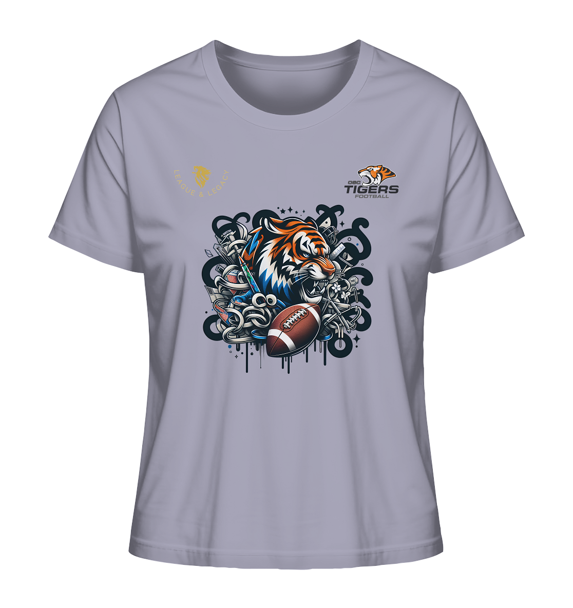 OSC TIGERS - Wild Graffity Tiger - Ladies Organic Shirt