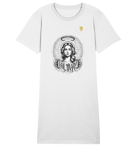 Hail Mary Shirt - Ladies Organic Shirt Dress