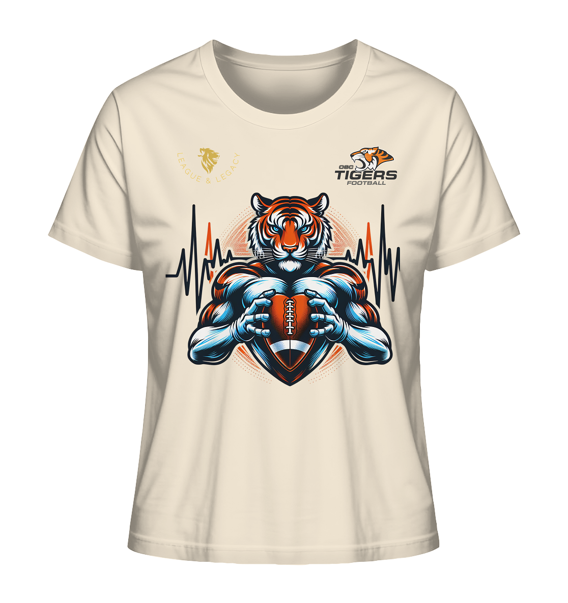 OSC TIGERS - Herzschlag Tiger - Ladies Organic Shirt