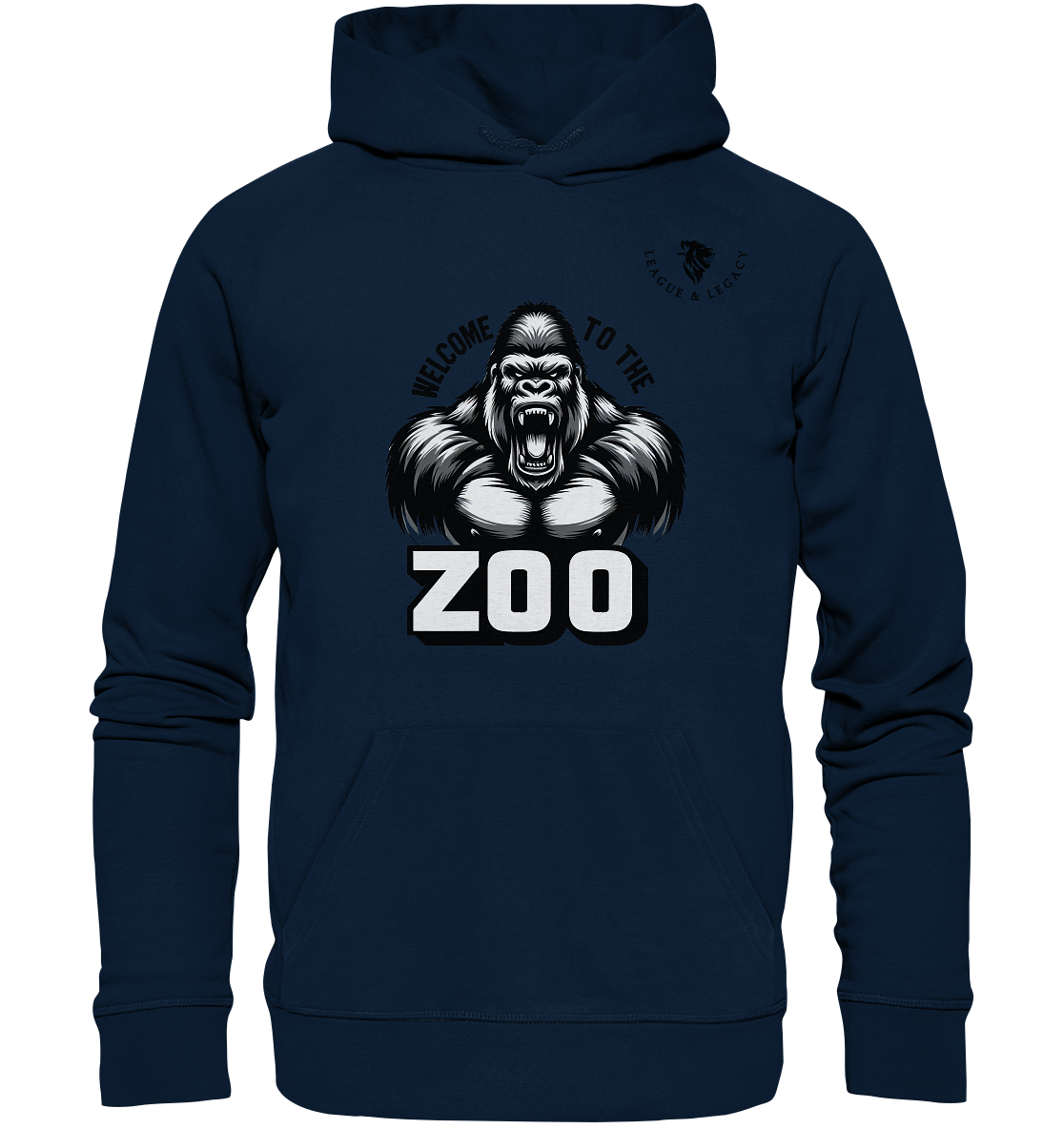 PHILLIP MOST - Welcome to the Zoo - Organic Hoodie