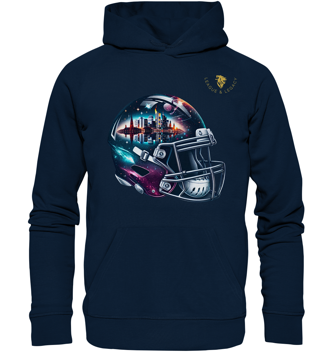 Frankfurt Football Helm - Organic Hoodie