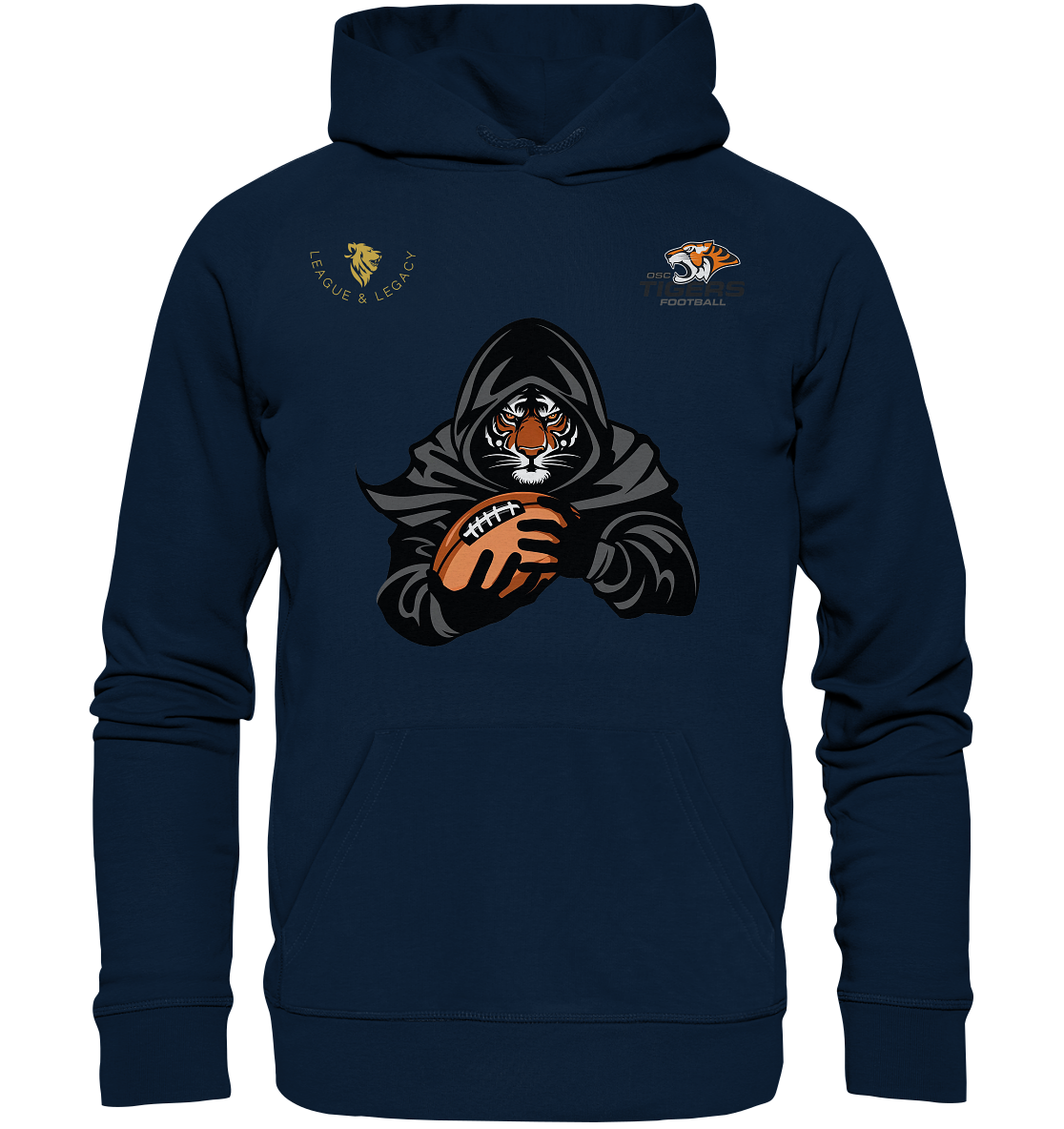 OSC TIGERS - Mystischer Tiger - Organic Hoodie