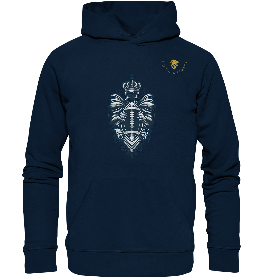 Royal Football - Organic Hoodie