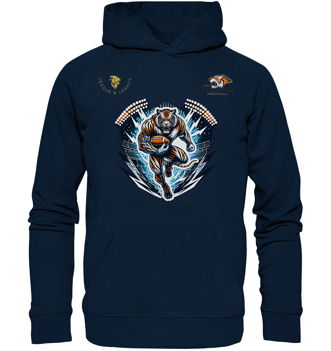 OSC TIGERS - Tiger im Stadion - Organic Hoodie