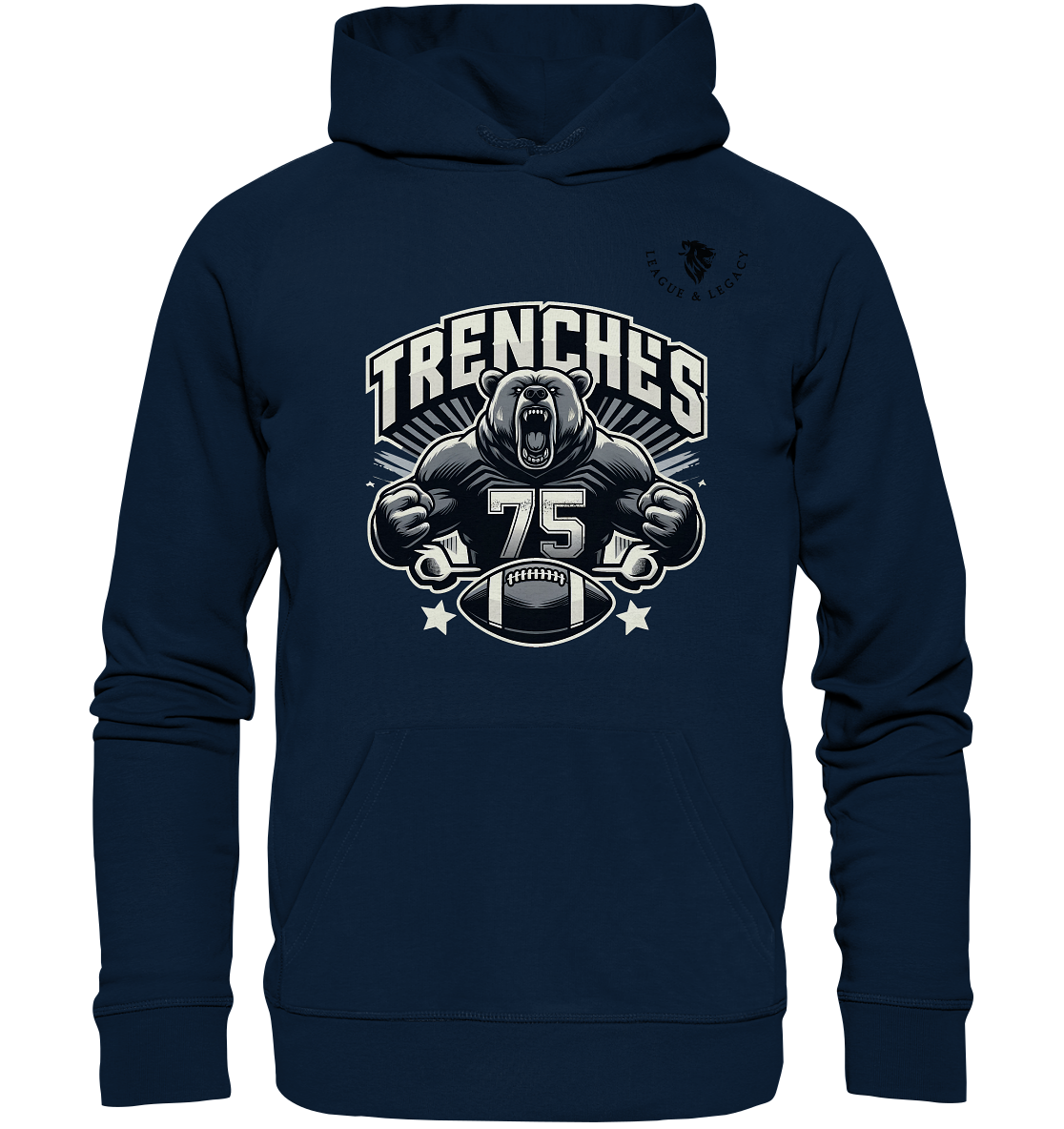 PHILLIP MOST - Trenches Grizzly - Organic Hoodie