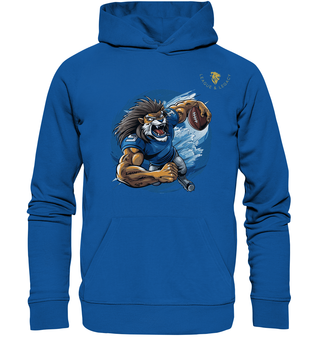 Comic Löwe Hoodie - Organic Hoodie