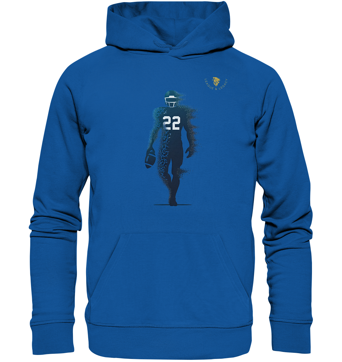 Dissolving Player Hoodie - Organic Hoodie