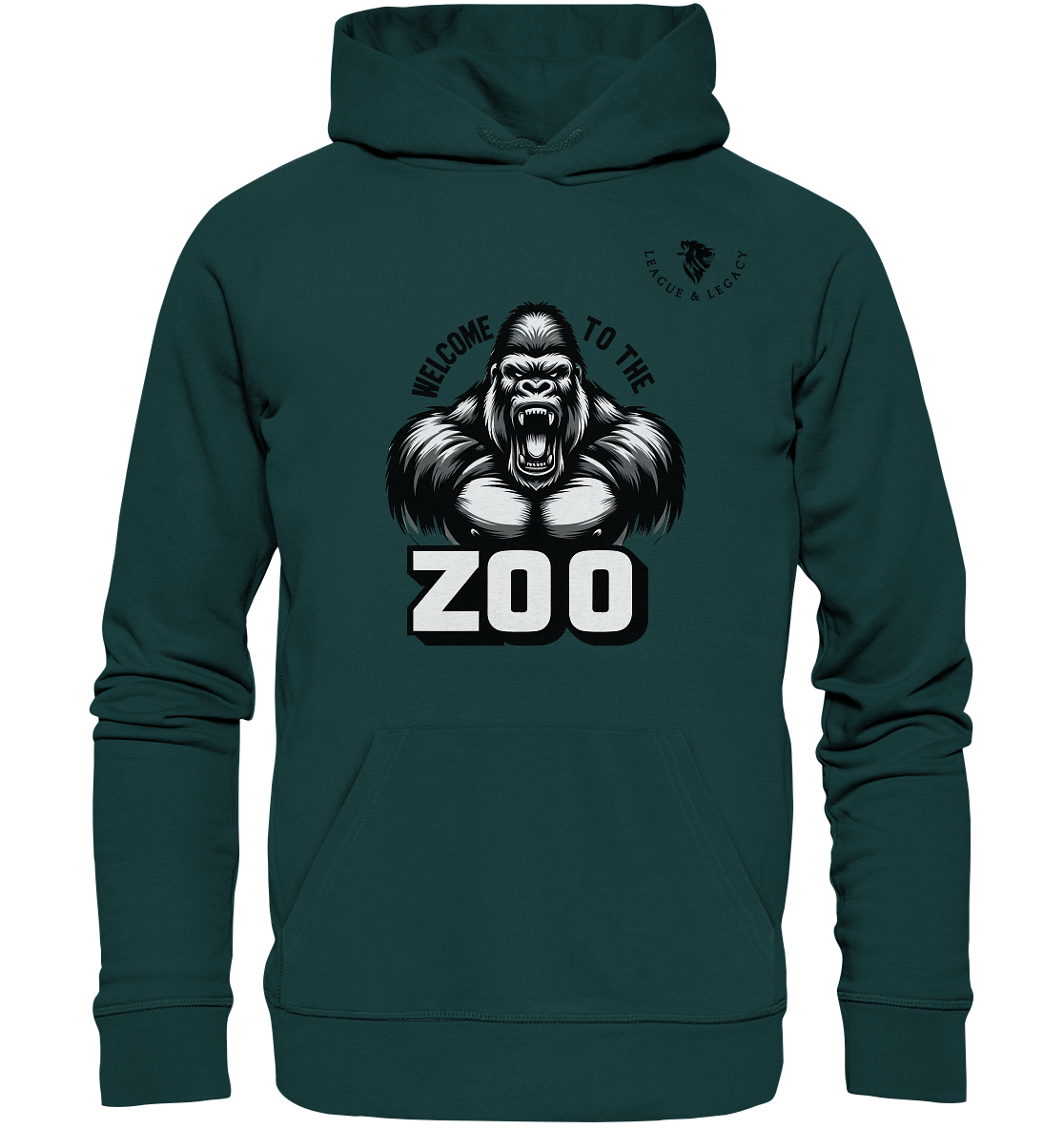 PHILLIP MOST - Welcome to the Zoo - Organic Hoodie