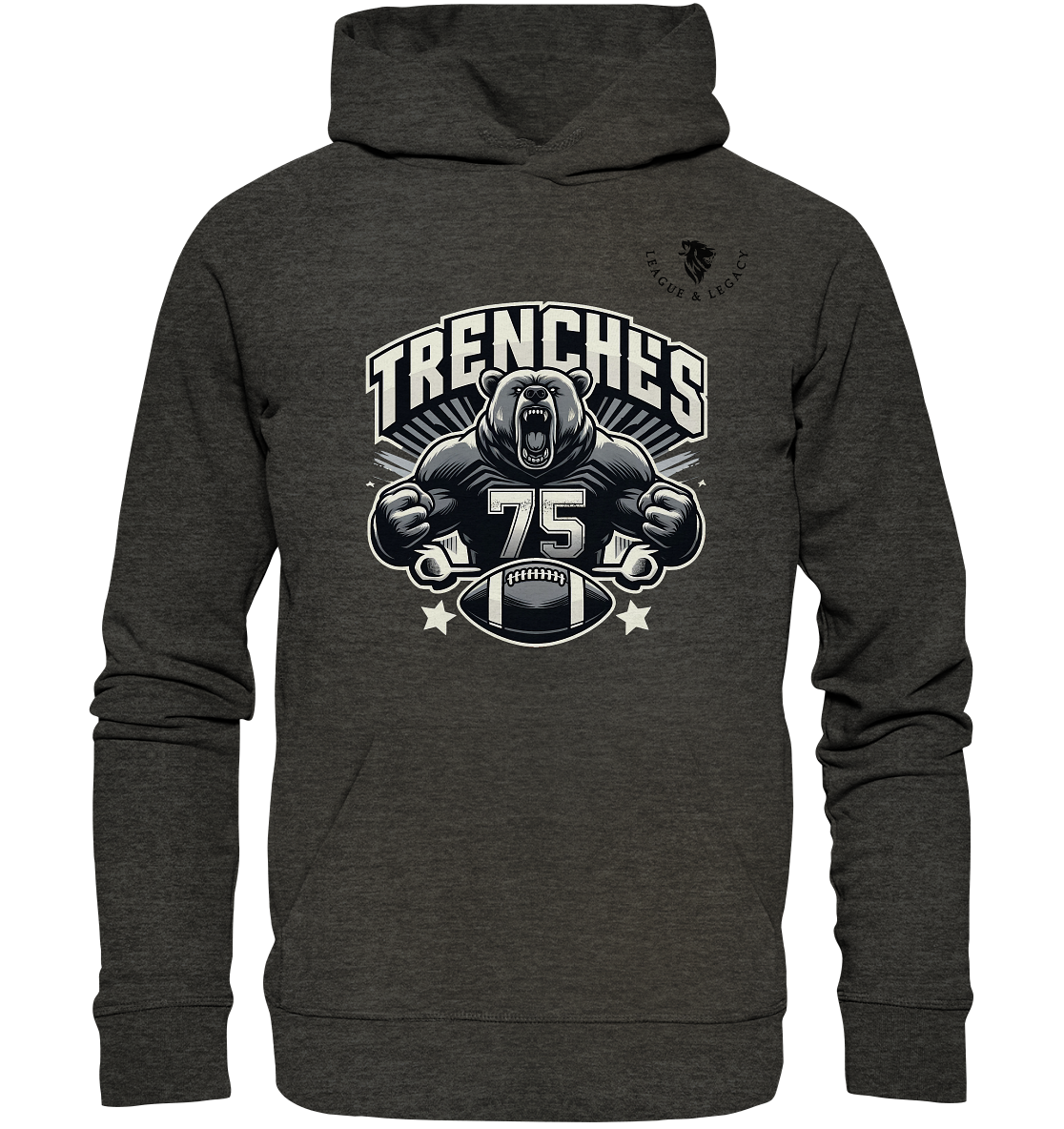 PHILLIP MOST - Trenches Grizzly - Organic Hoodie