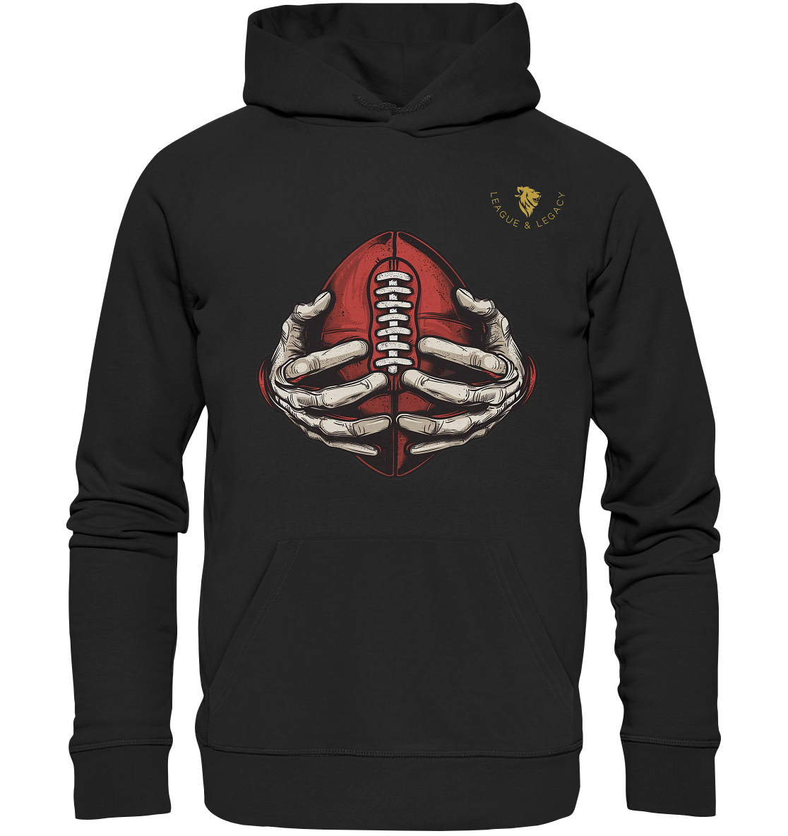 Streetstyle Football Hoodie - Organic Hoodie