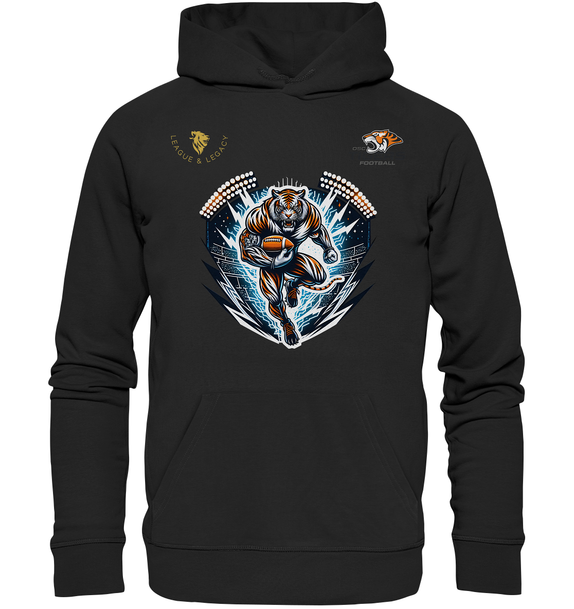 OSC TIGERS - Tiger im Stadion - Organic Hoodie