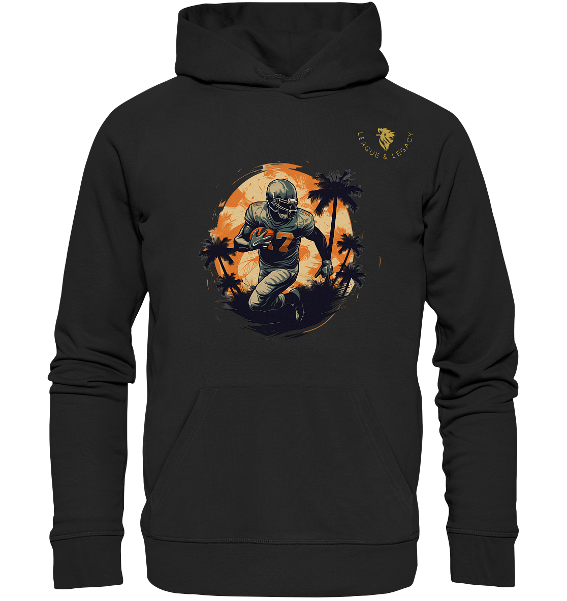 Football Spieler Sommer Hoodie - Organic Hoodie