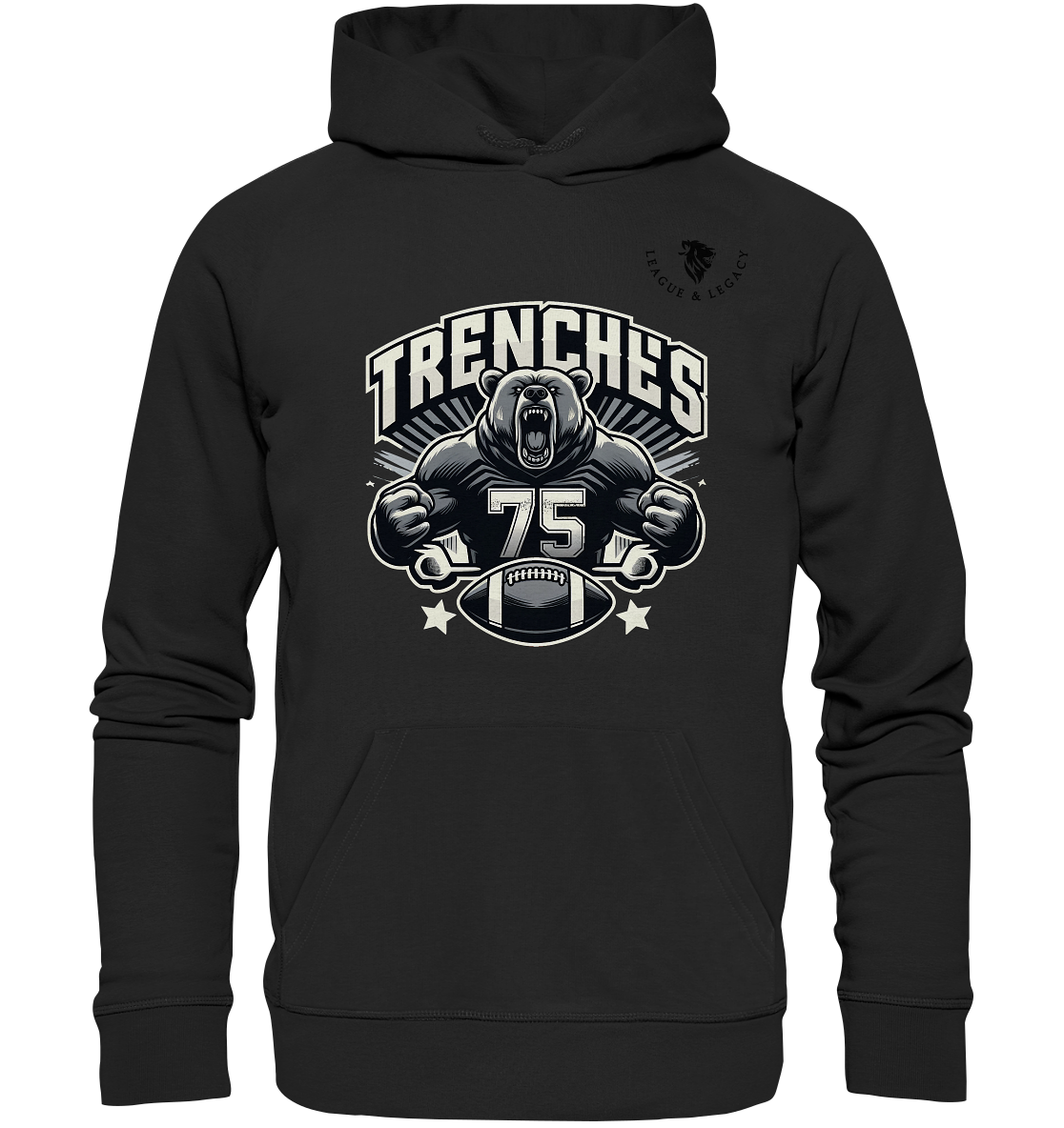 PHILLIP MOST - Trenches Grizzly - Organic Hoodie