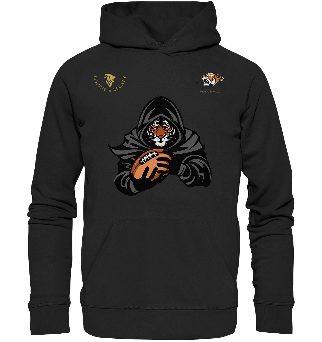 OSC TIGERS - Mystischer Tiger - Organic Hoodie