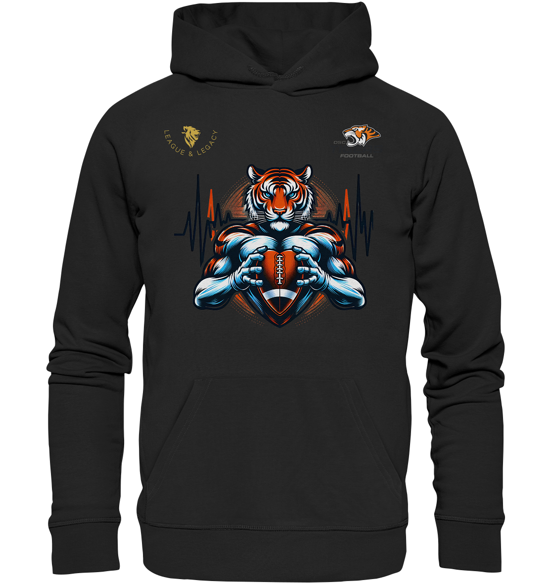 OSC Tigers - Herzschlag Tiger - Organic Hoodie