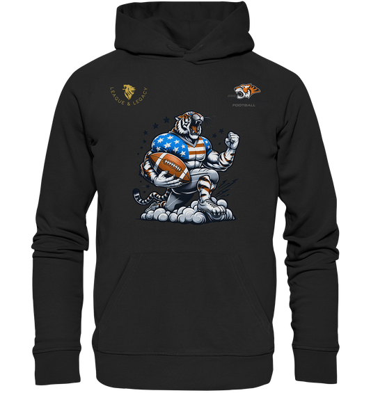 OSC TIGERS - Jubelnder Tiger - Organic Hoodie