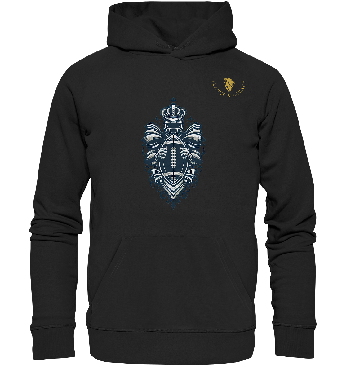 Royal Football - Organic Hoodie