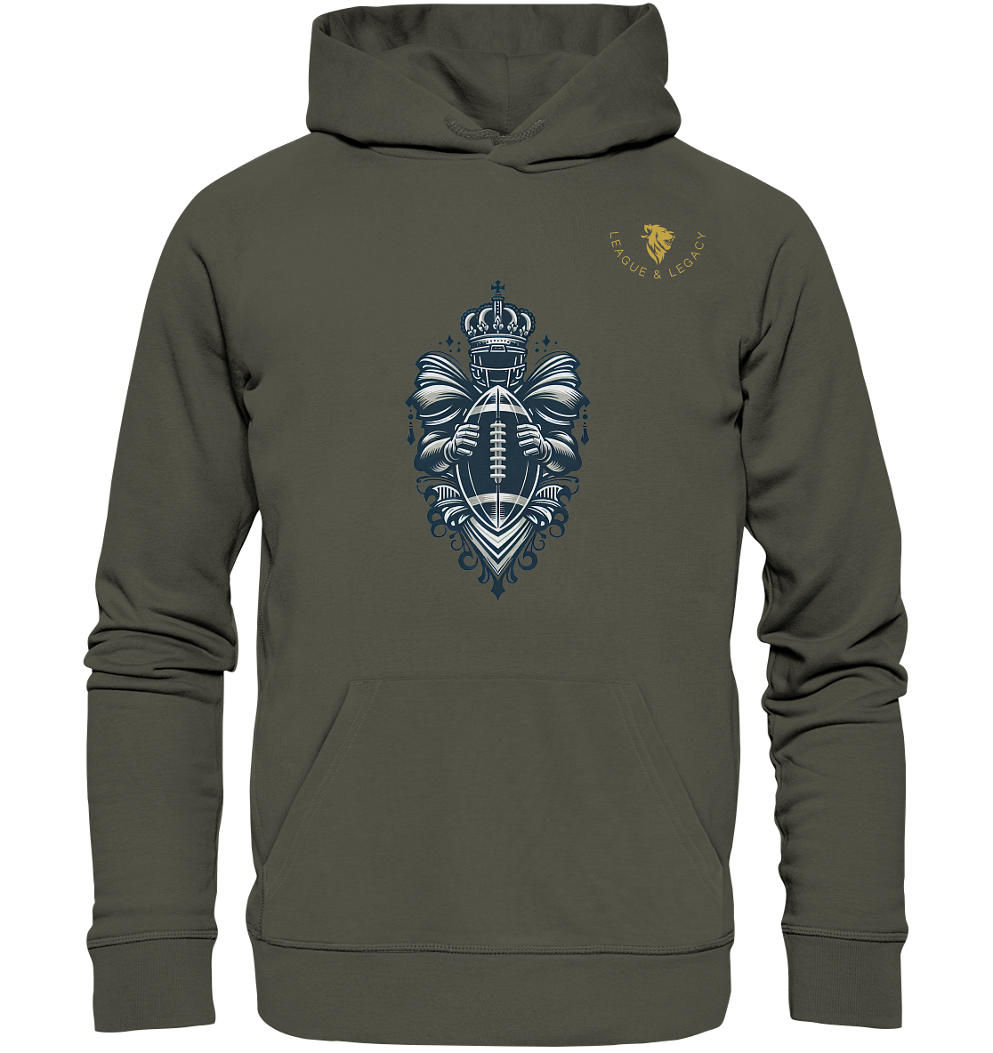 Royal Football - Organic Hoodie